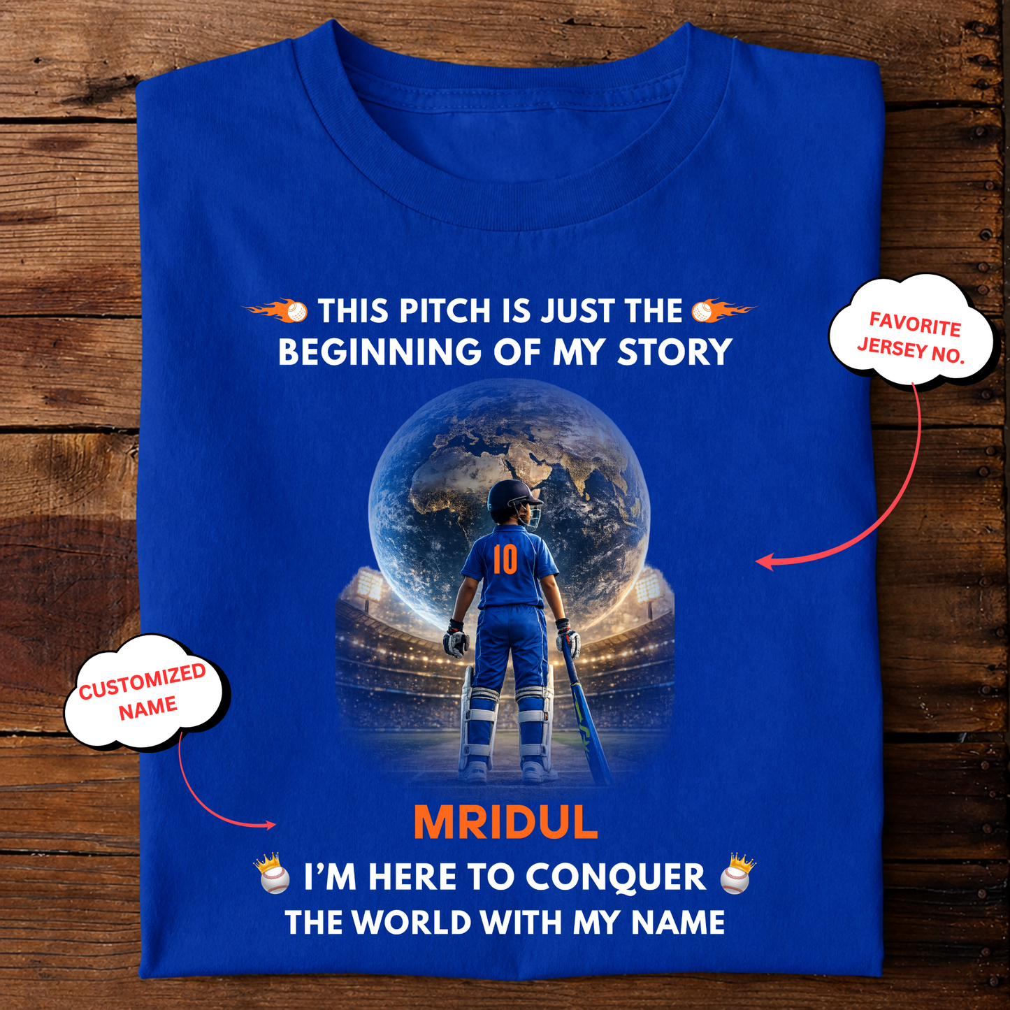 CUSTOMIZATION-BEGINNING OF MY STORY-CLASSIC T-SHIRT
