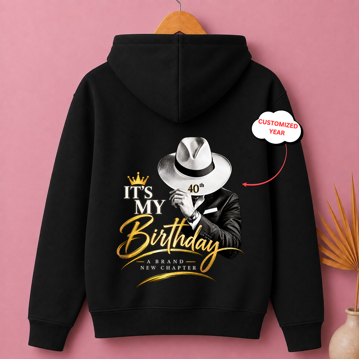 CUSTOMIZED-A BRAND NEW CHAPTER CLASSIC HOODIE BACK PRINT