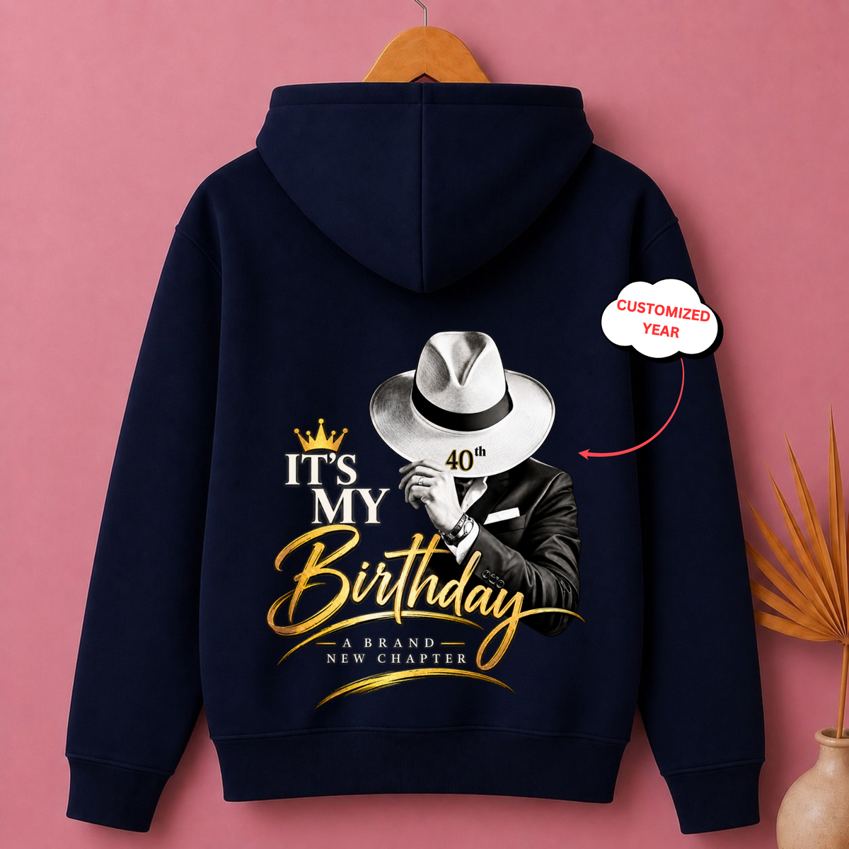 CUSTOMIZED-A BRAND NEW CHAPTER CLASSIC HOODIE BACK PRINT