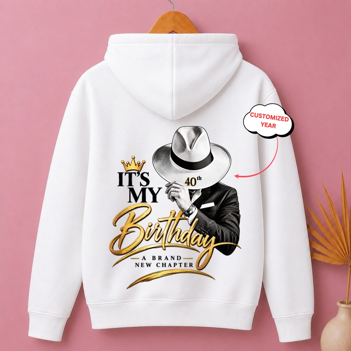 CUSTOMIZED-A BRAND NEW CHAPTER CLASSIC HOODIE BACK PRINT