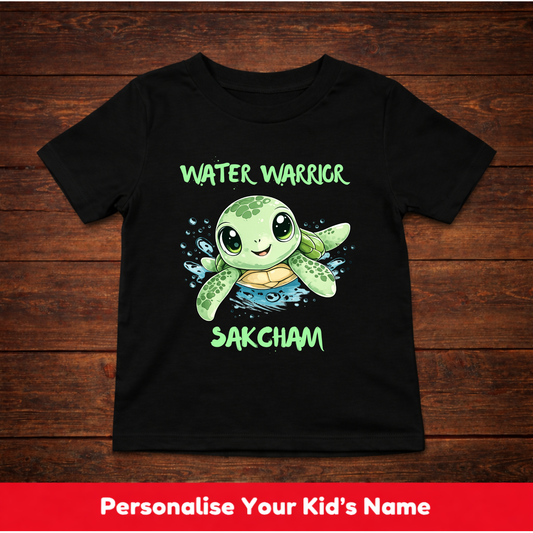 CUSTOMIZED-WATER WARRIOR(SWIMMING)-KIDS UNISEX T-SHIRT