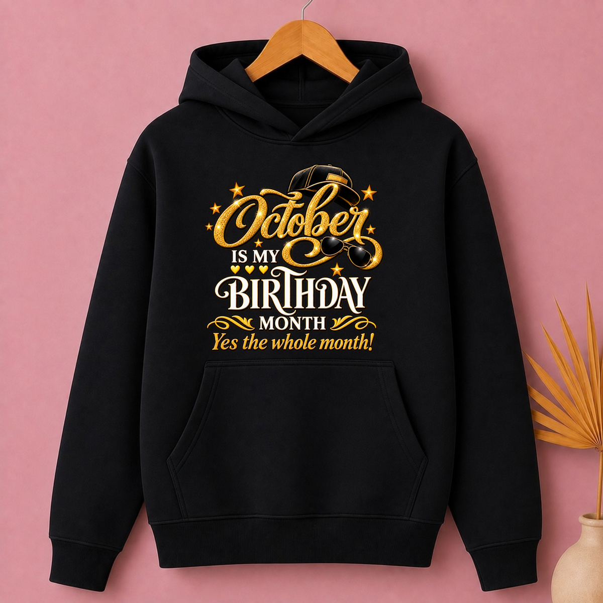 OCTOBER IS MY BIRTHDAY MONTH-MEN CLASSIC HOODIE