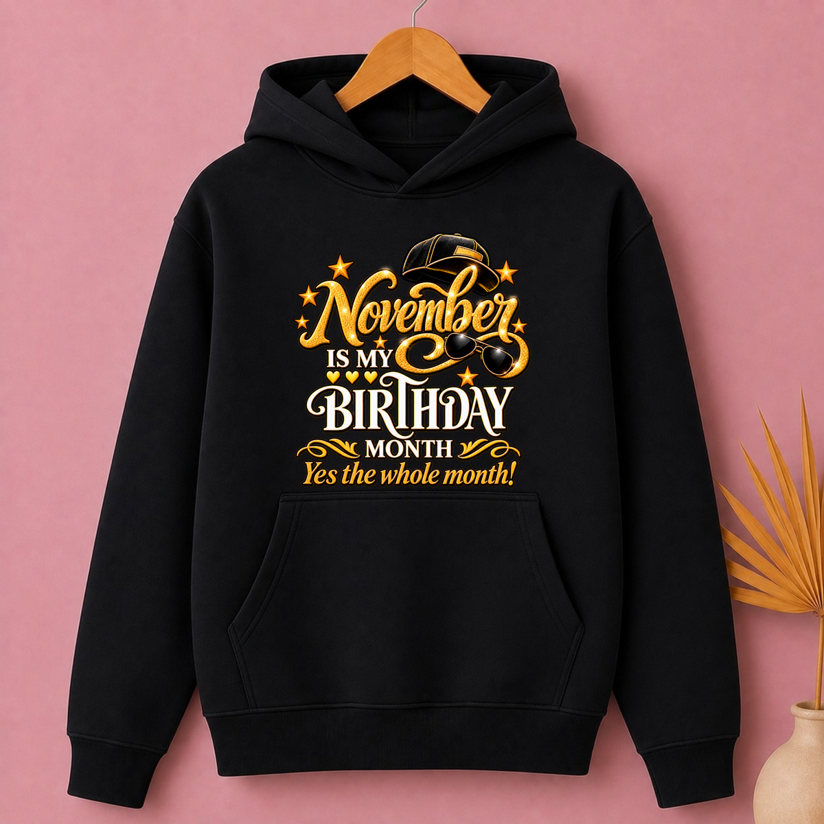 NOVEMBER IS MY BIRTHDAY MONTH-MEN CLASSIC HOODIE