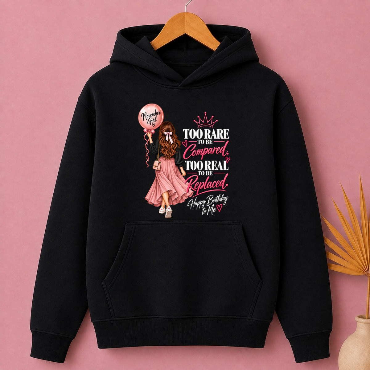 HAPPY BIRTHDAY TO NOVEMBER GIRL CLASSIC HOODIE