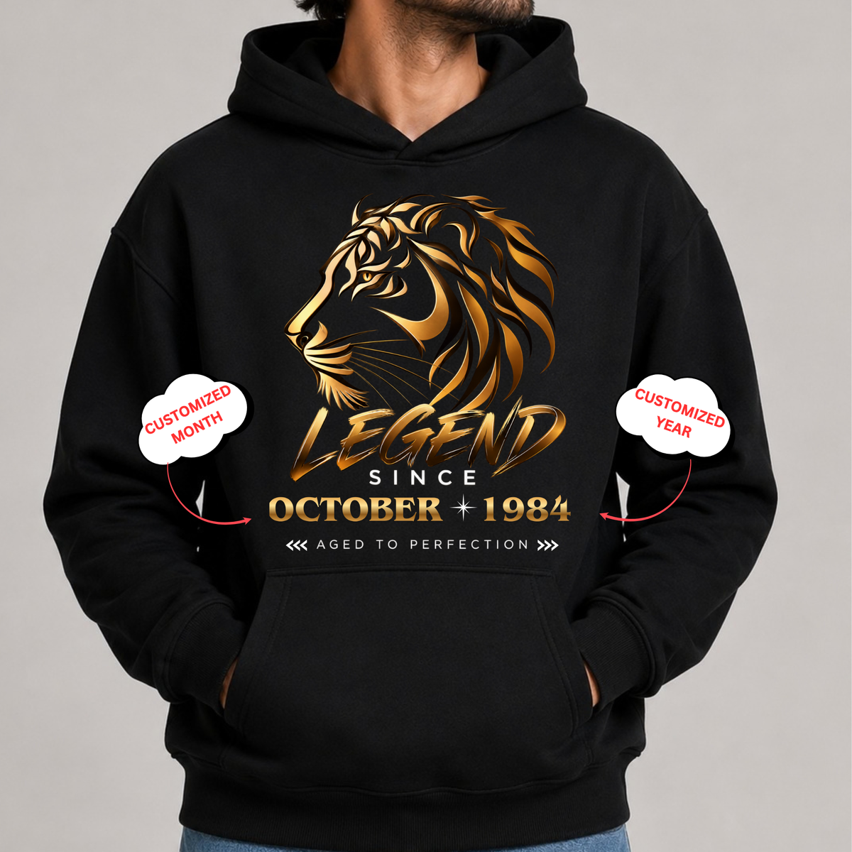CUSTOMIZED-LEGEND SINCE DAY ONE CLASSIC HOODIE