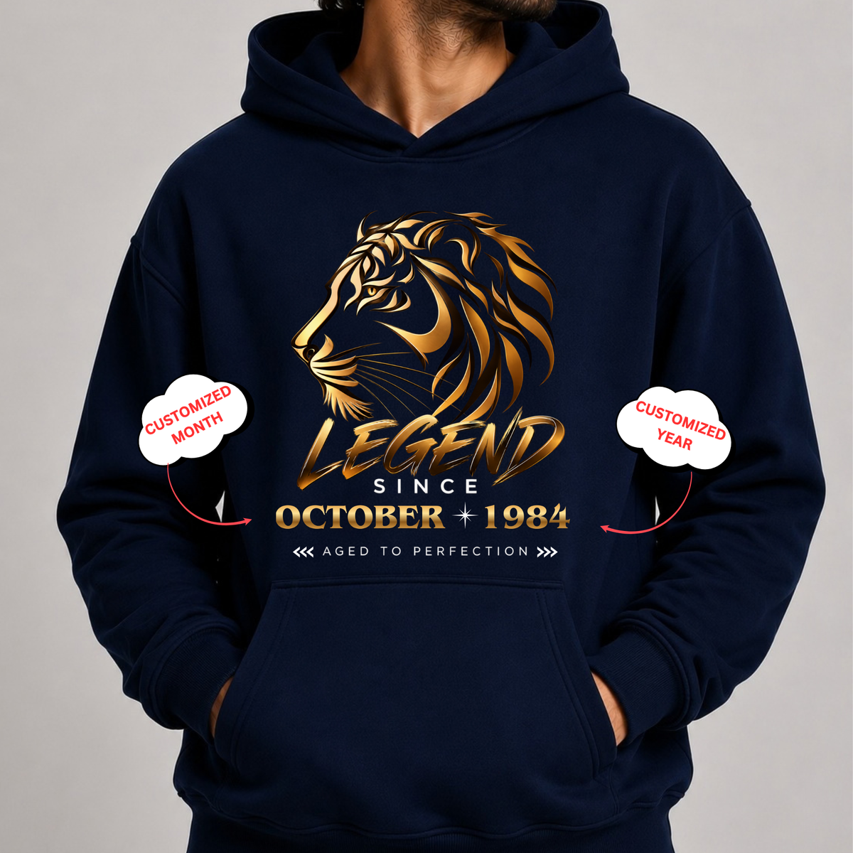 CUSTOMIZED-LEGEND SINCE DAY ONE CLASSIC HOODIE