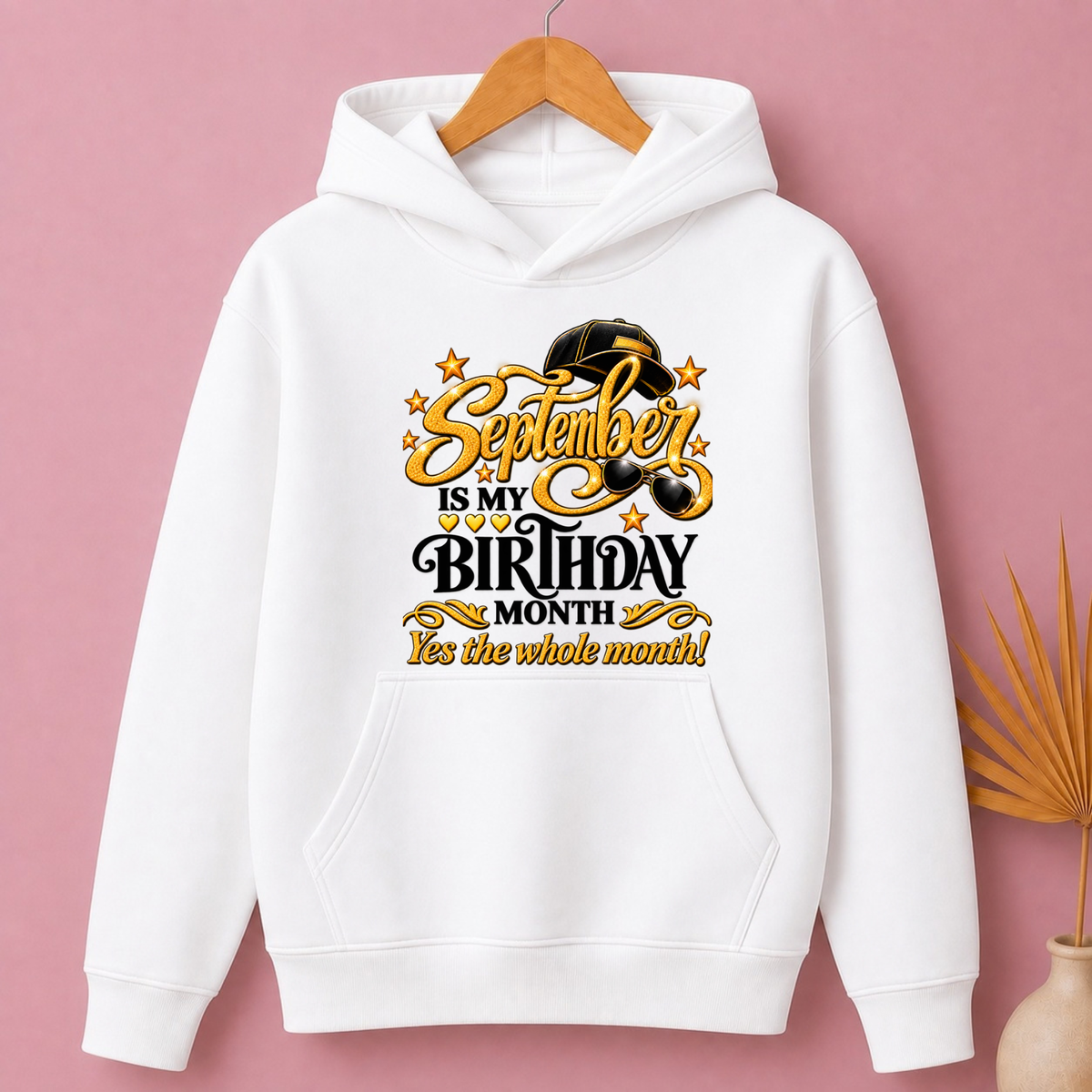 SEPTEMBER IS MY BIRTHDAY MONTH-MEN CLASSIC HOODIE