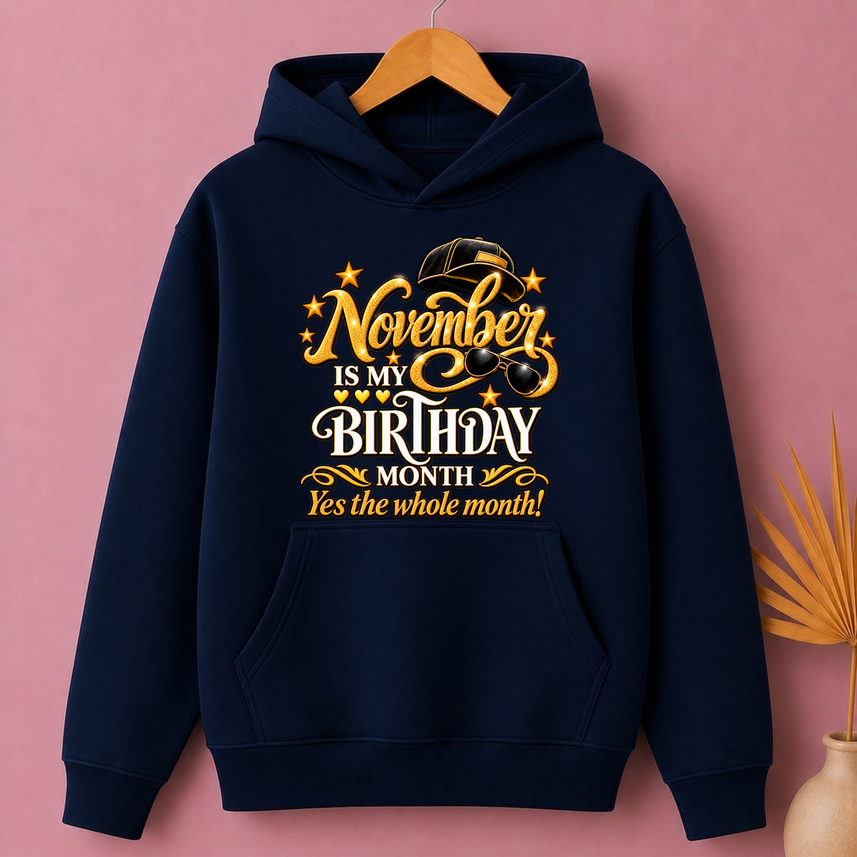 NOVEMBER IS MY BIRTHDAY MONTH-MEN CLASSIC HOODIE