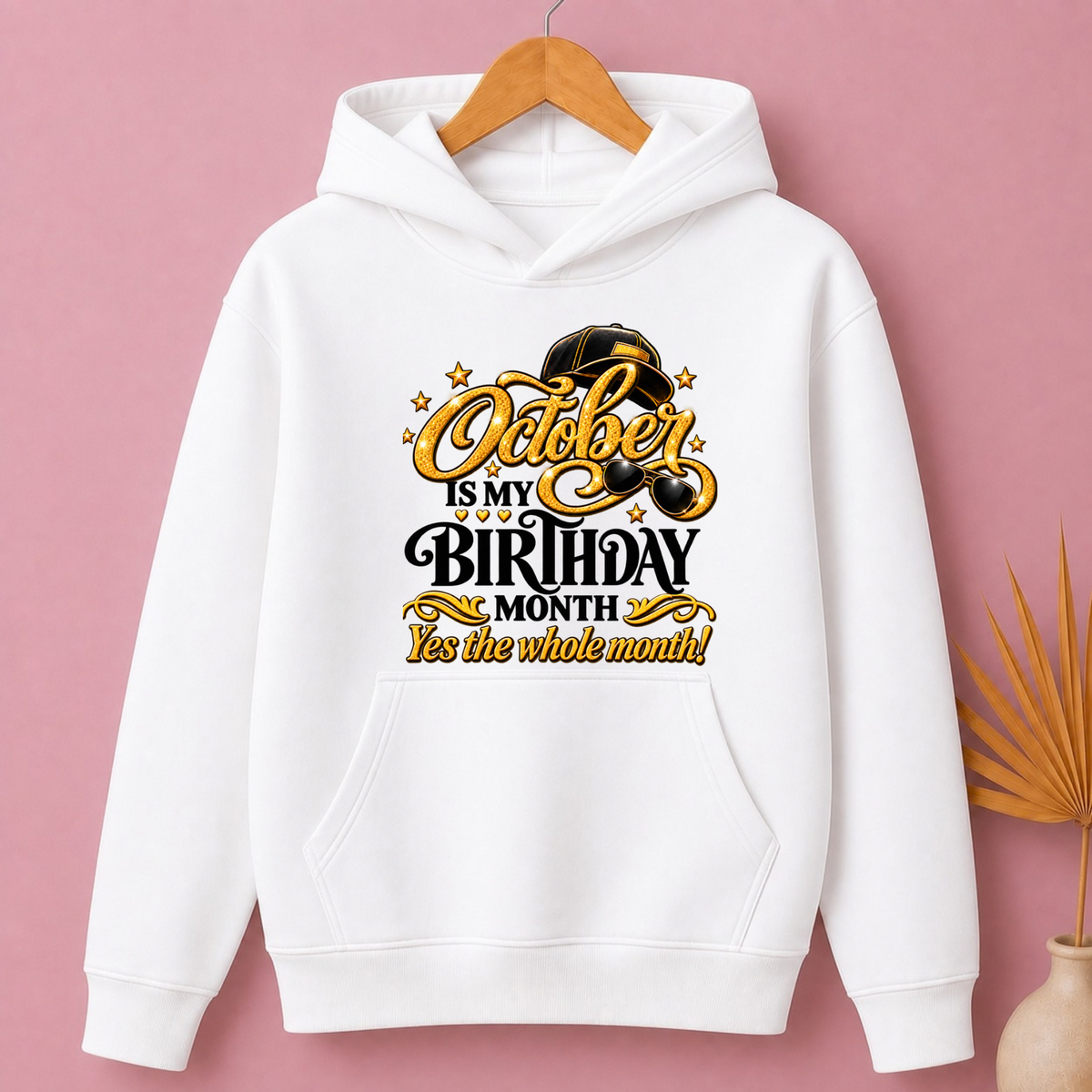 OCTOBER IS MY BIRTHDAY MONTH-MEN CLASSIC HOODIE