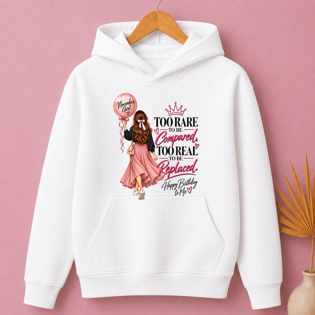 HAPPY BIRTHDAY TO NOVEMBER GIRL CLASSIC HOODIE