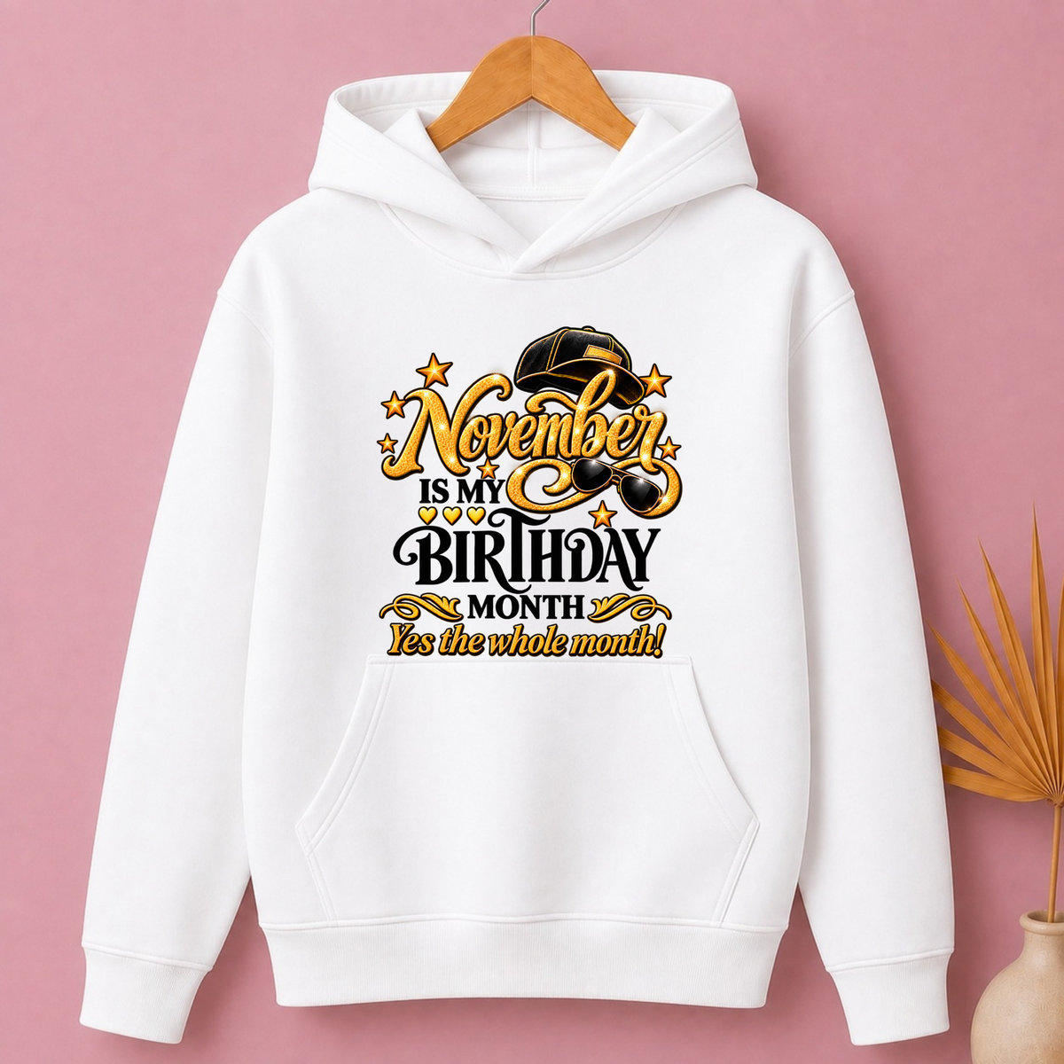 NOVEMBER IS MY BIRTHDAY MONTH-MEN CLASSIC HOODIE