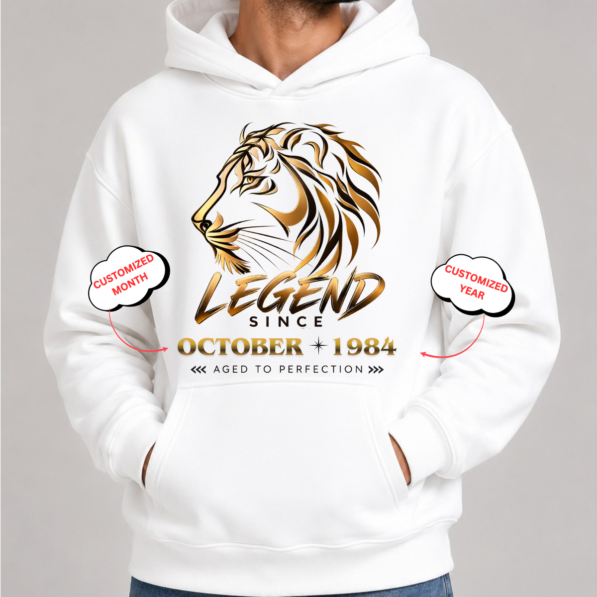 CUSTOMIZED-LEGEND SINCE DAY ONE CLASSIC HOODIE