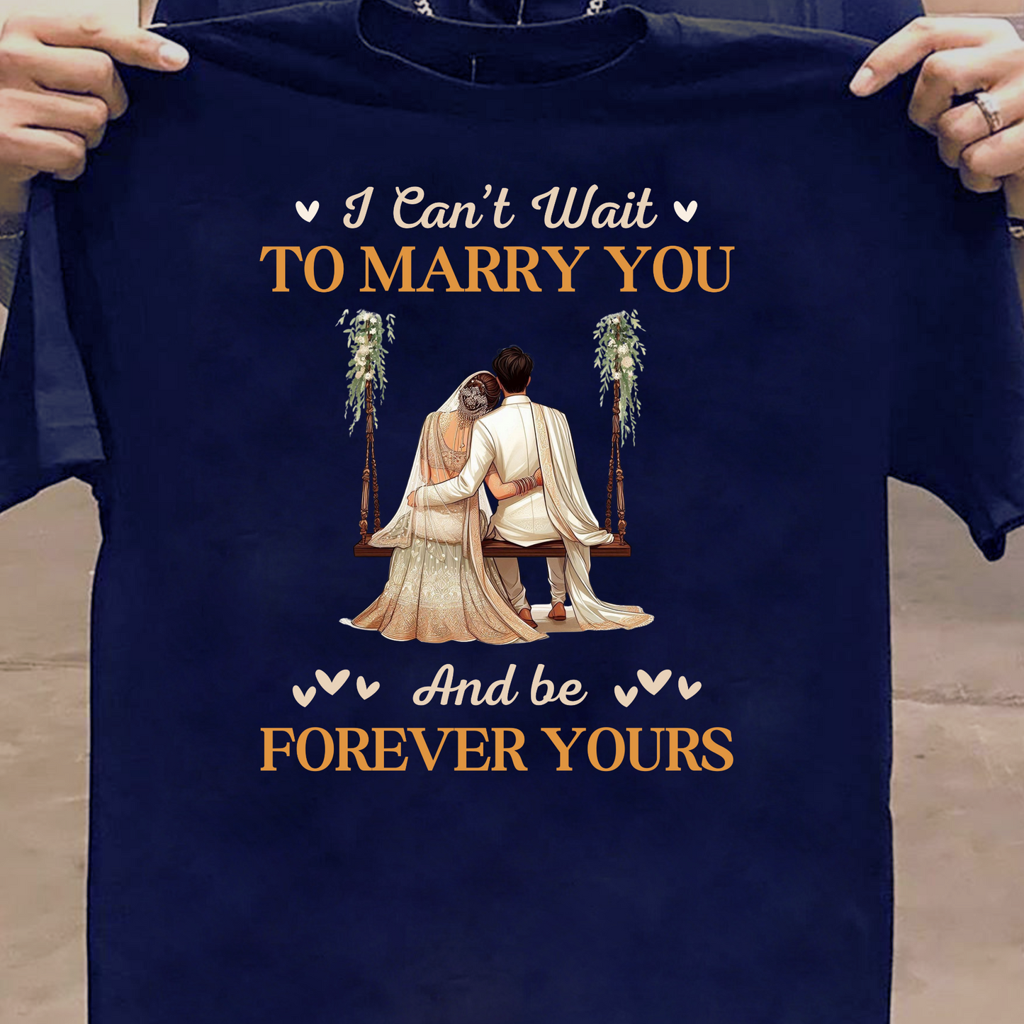 I CAN'T WAIT TO MARRY YOU- PREMIUM UNISEX T-SHIRT