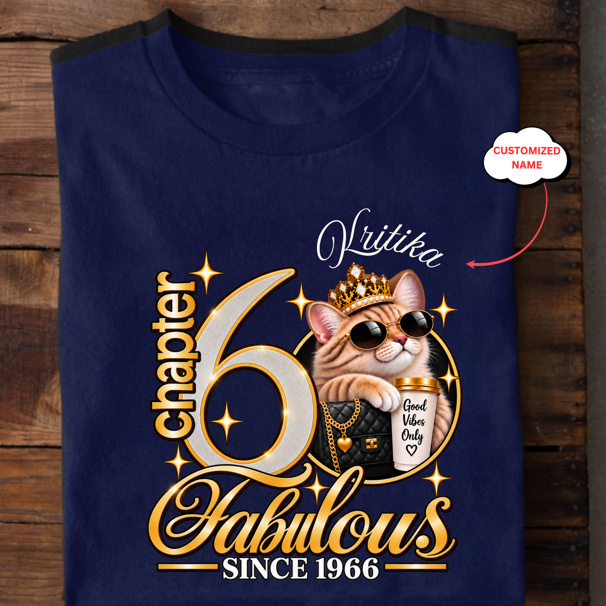 CUSTOMIZED-FABULOUS CHAPTER 60-WOMEN CLASSIC T-SHIRT