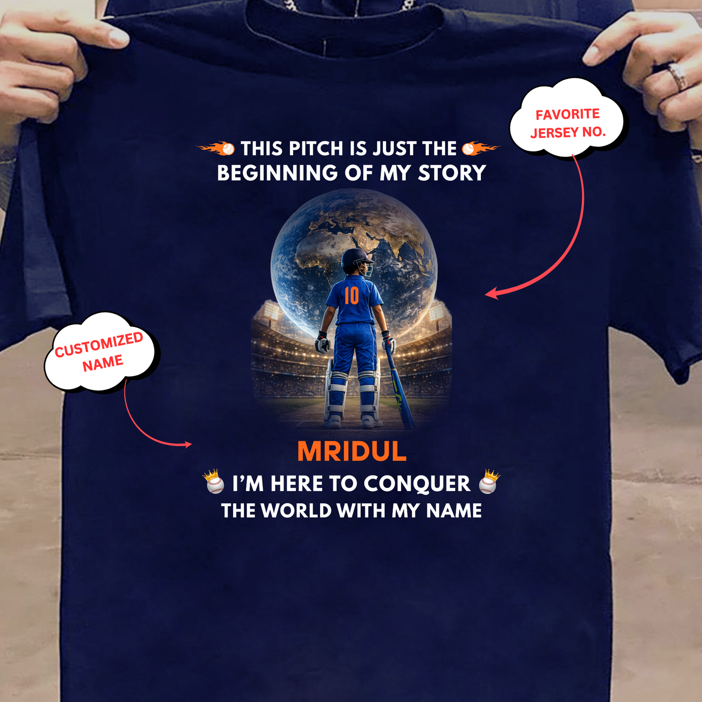 CUSTOMIZATION-BEGINNING OF MY STORY-CLASSIC T-SHIRT