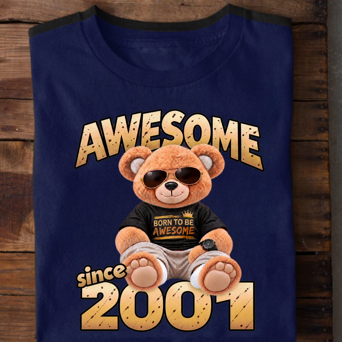 AWESOME SINCE 2001 CLASSIC T-SHIRT