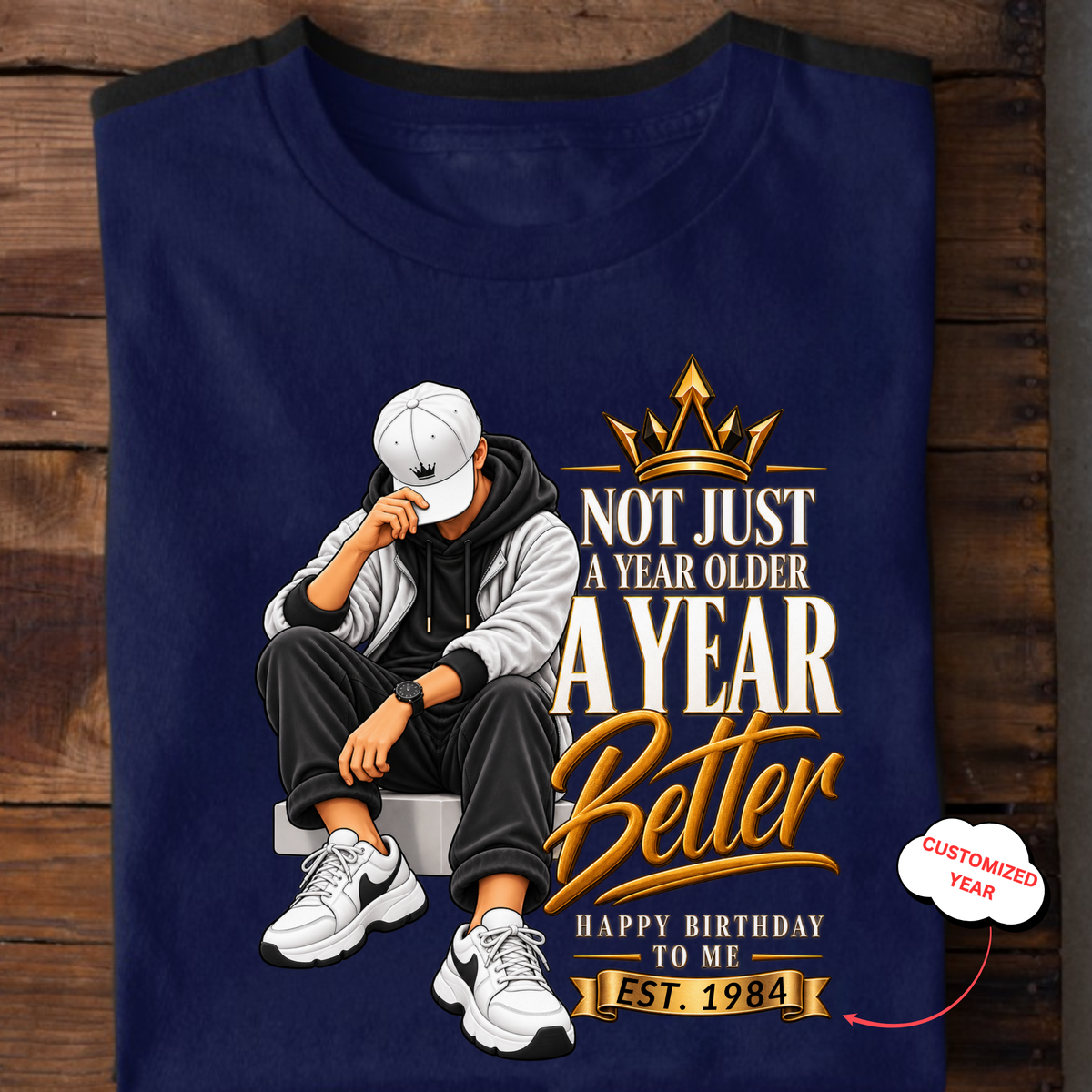 CUSTOMIZED-A BETTER YEAR CLASSIC T-SHIRT