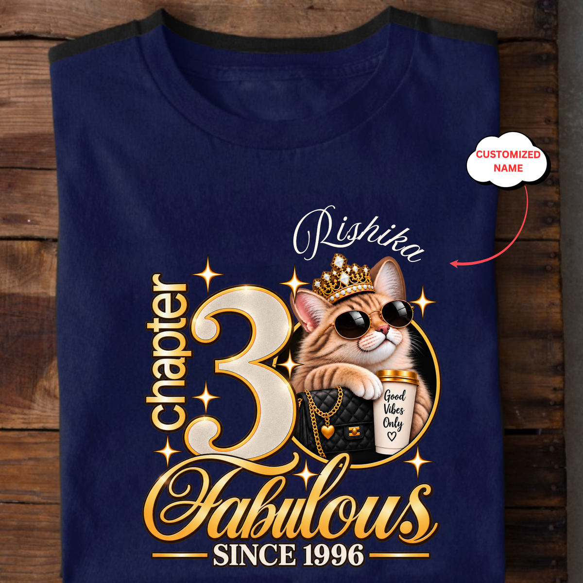 CUSTOMIZED-FABULOUS CHAPTER 30-WOMEN CLASSIC T-SHIRT