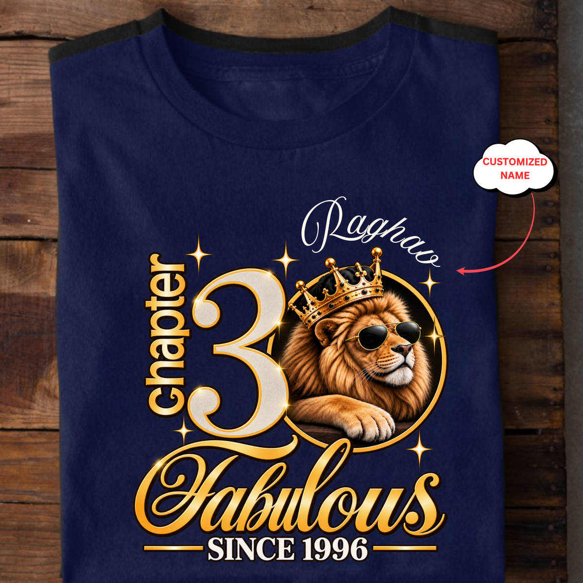 CUSTOMIZED-FABULOUS CHAPTER 30-MEN CLASSIC T-SHIRT