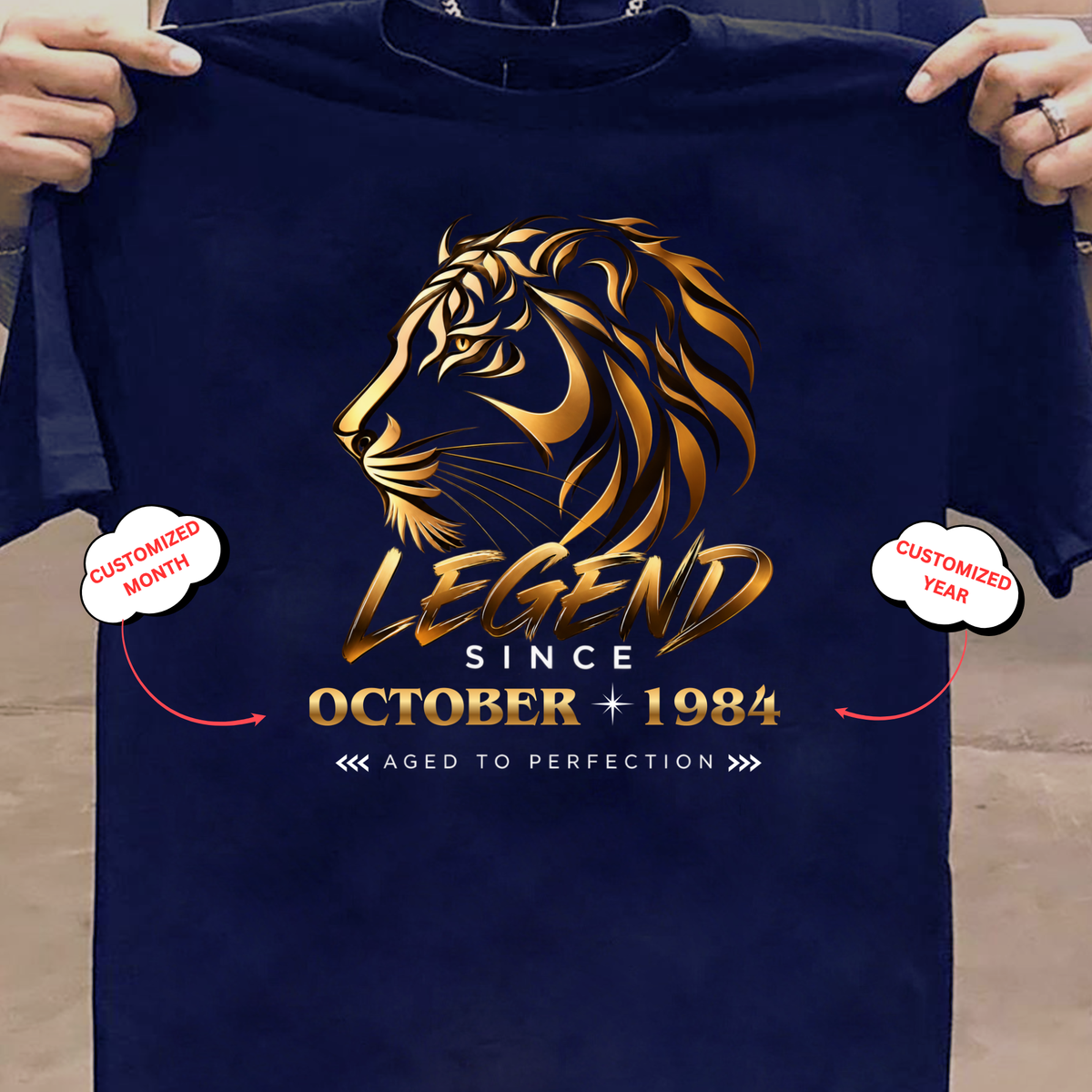 CUSTOMIZED-LEGEND SINCE DAY ONE CLASSIC T-SHIRT