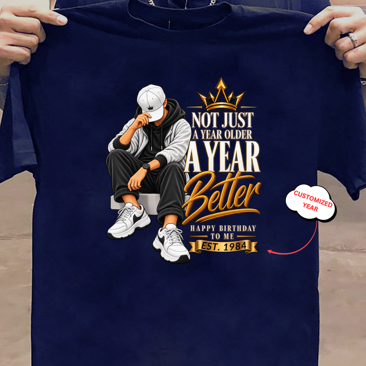 CUSTOMIZED-A BETTER YEAR CLASSIC T-SHIRT
