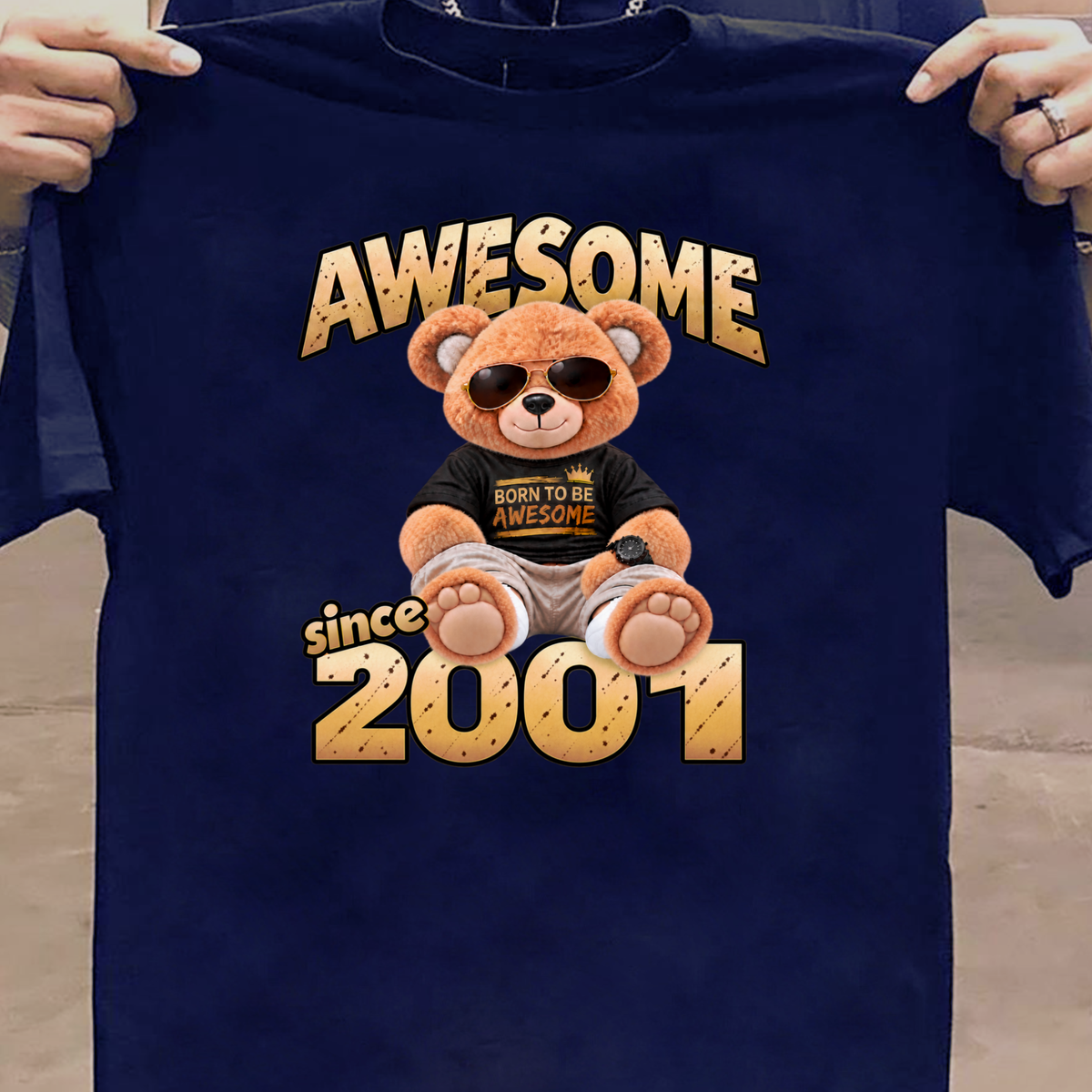 AWESOME SINCE 2001 CLASSIC T-SHIRT