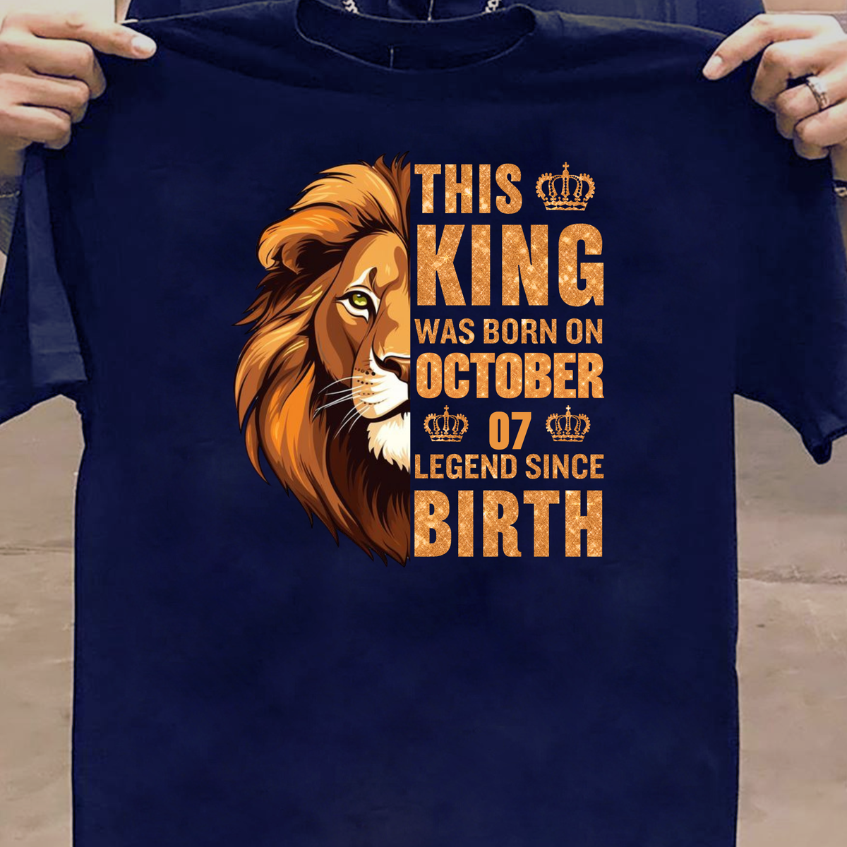 7TH OCTOBER KING CLASSIC T-SHIRT