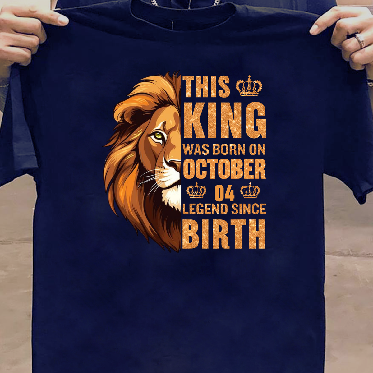 4TH OCTOBER KING CLASSIC T-SHIRT