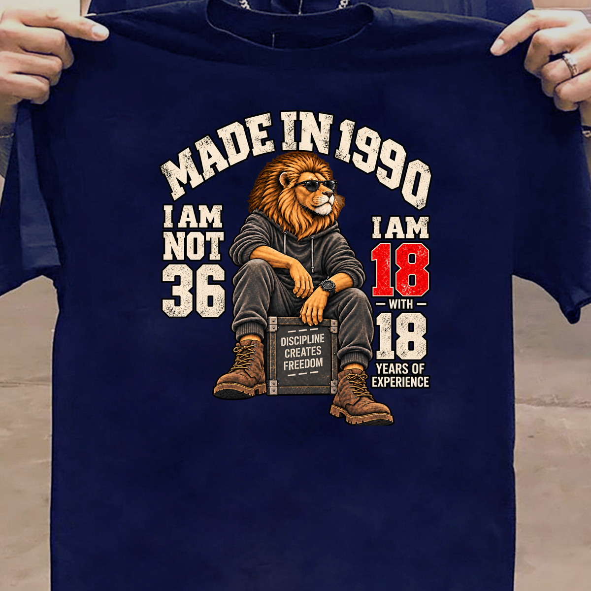 MADE IN 1990  I AM NOT 36-MEN CLASSIC T-SHIRT