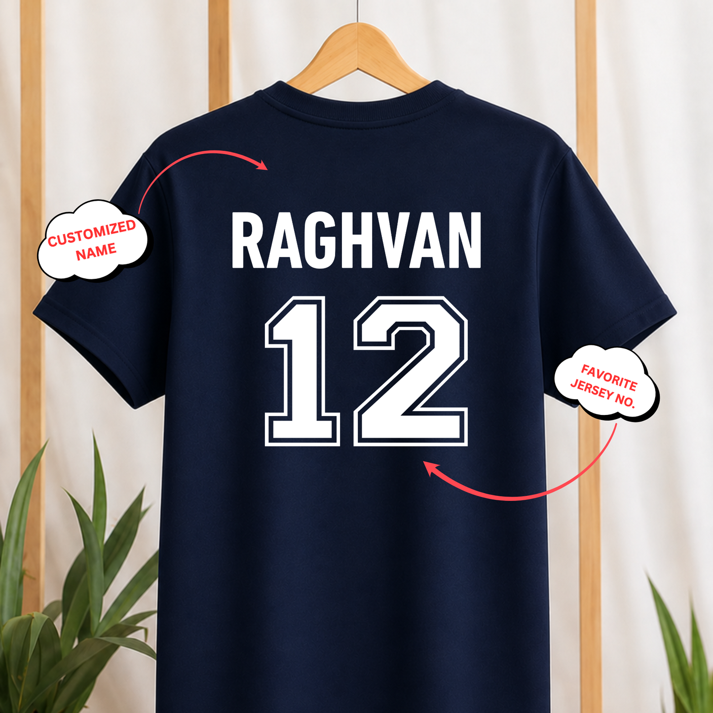 CUSTOMIZATION-CRICKET IS IN MY DNA FRONT AND BACK PRINT-CLASSIC T-SHIRT