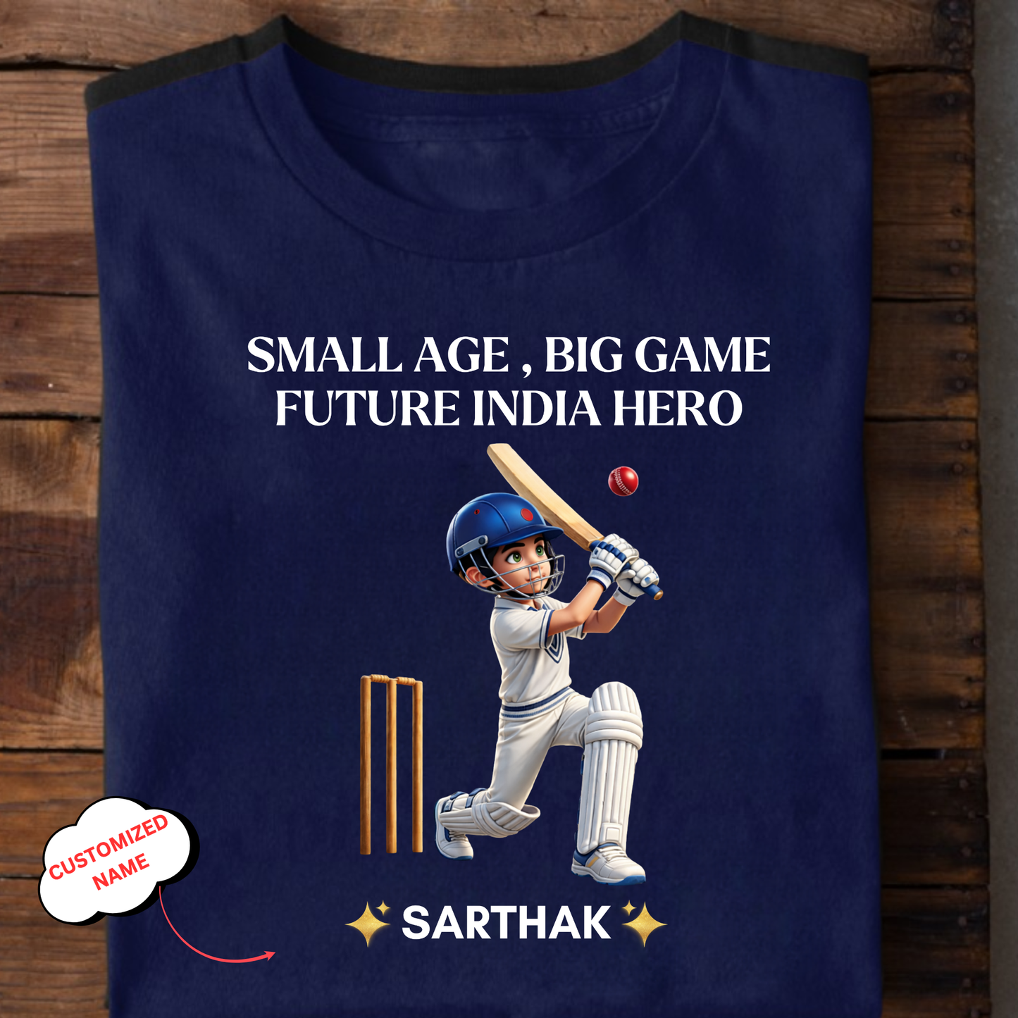 CUSTOMIZATION-FUTURE INDIA HERO-CLASSIC T-SHIRT