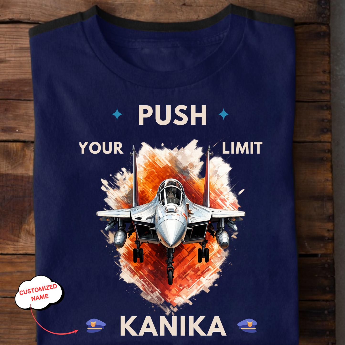 CUSTOMIZATION-PUSH YOUR LIMIT-CLASSIC T-SHIRT