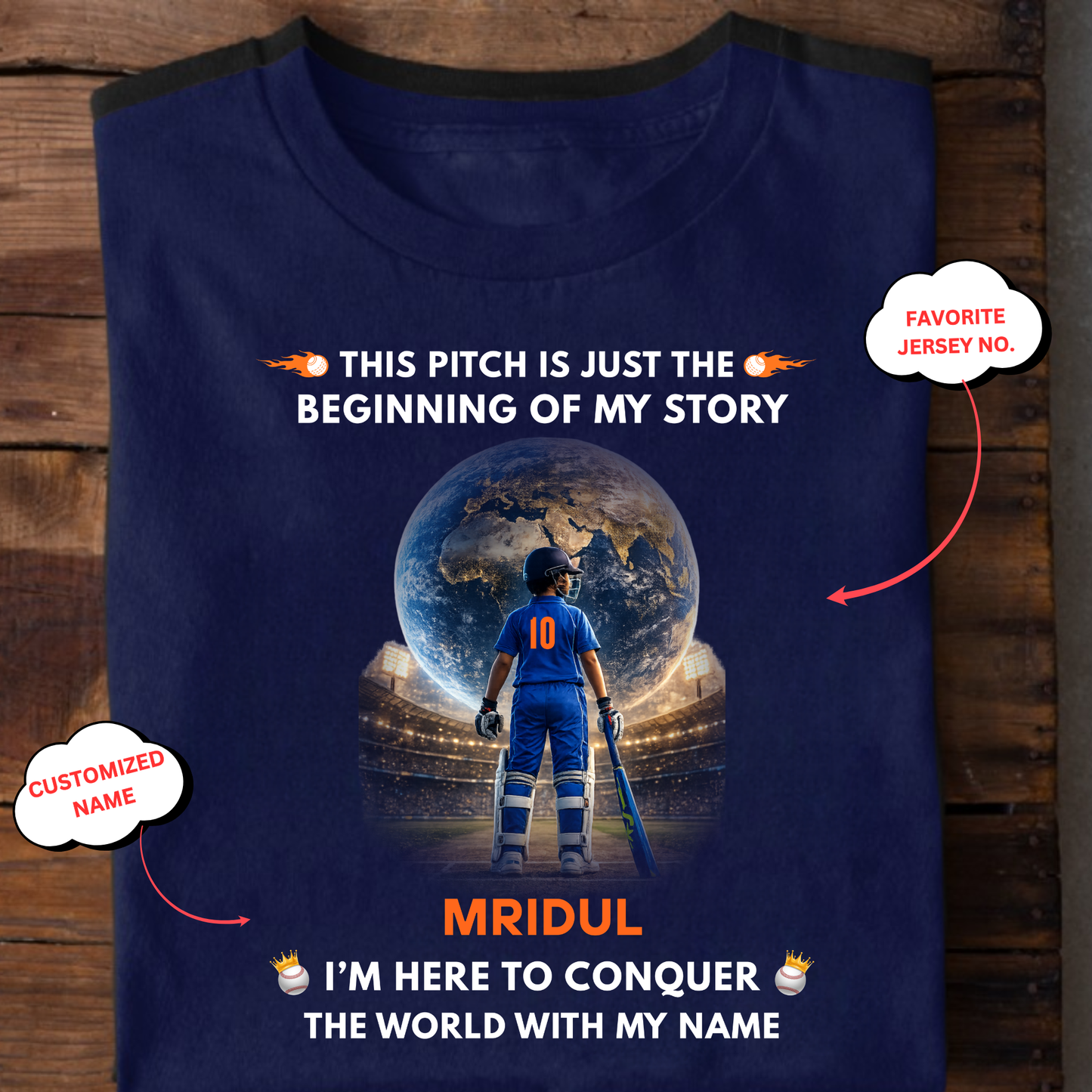 CUSTOMIZATION-BEGINNING OF MY STORY-CLASSIC T-SHIRT