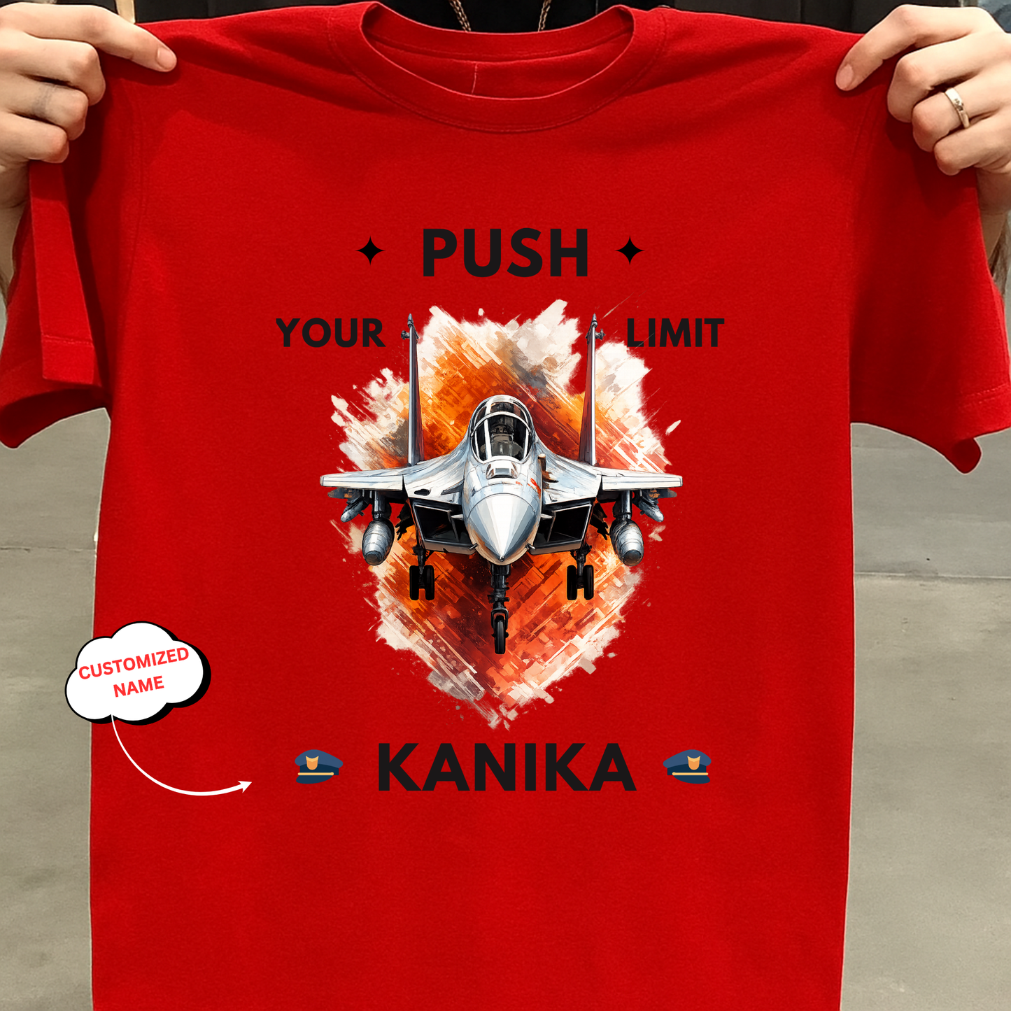 CUSTOMIZATION-PUSH YOUR LIMIT-CLASSIC T-SHIRT