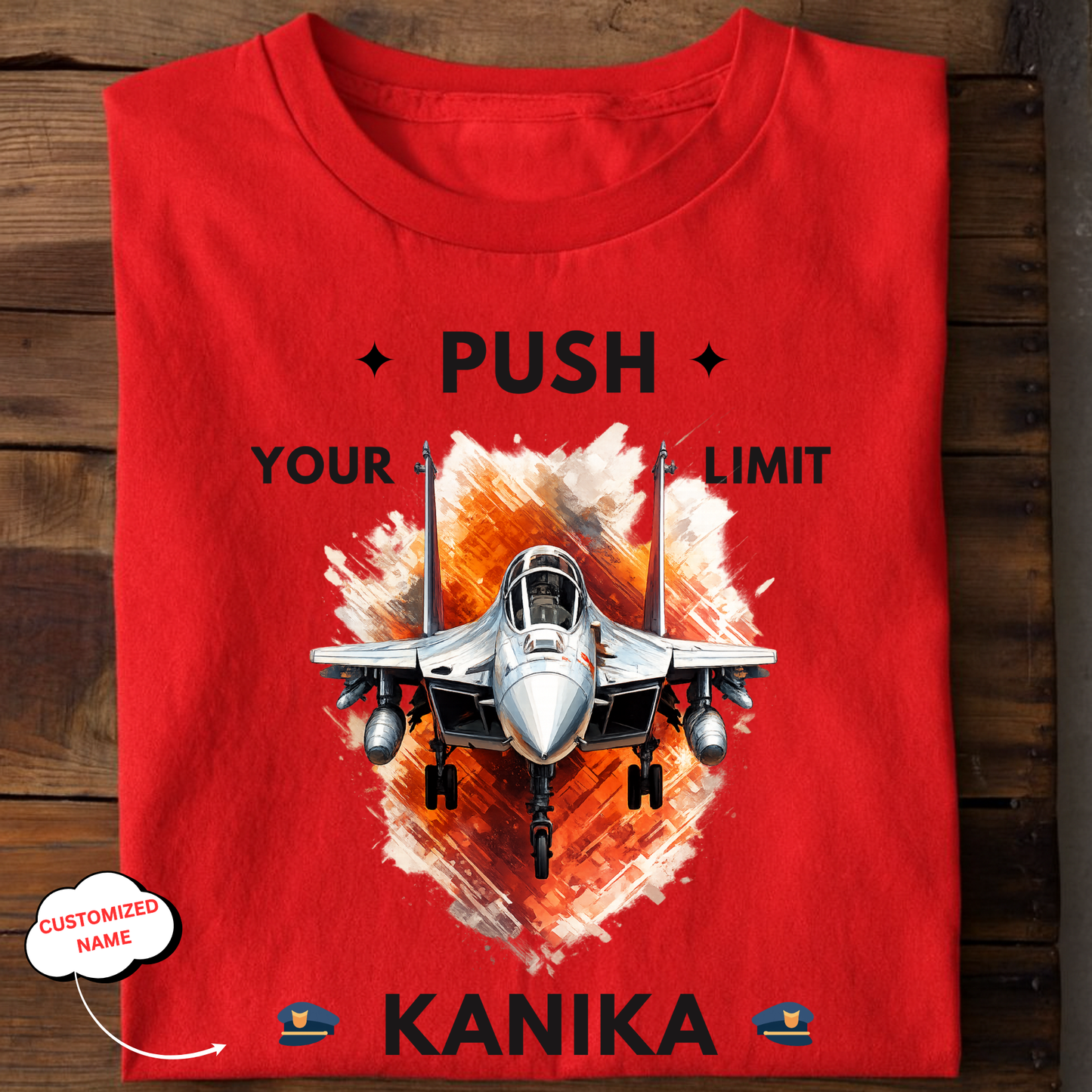 CUSTOMIZATION-PUSH YOUR LIMIT-CLASSIC T-SHIRT