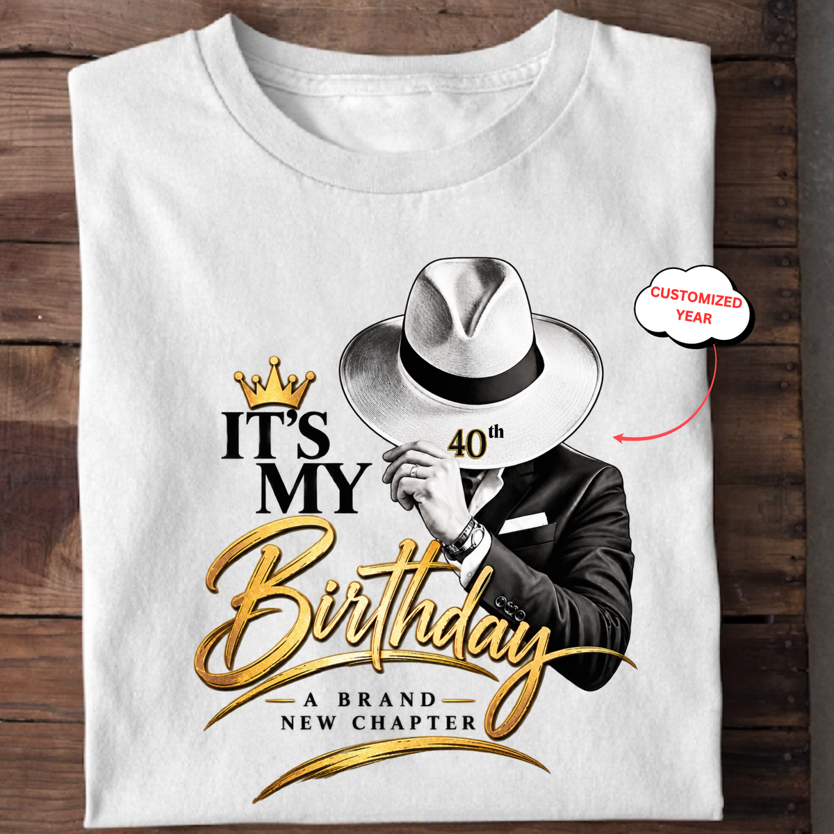 CUSTOMIZED-A BRAND NEW CHAPTER CLASSIC T-SHIRT