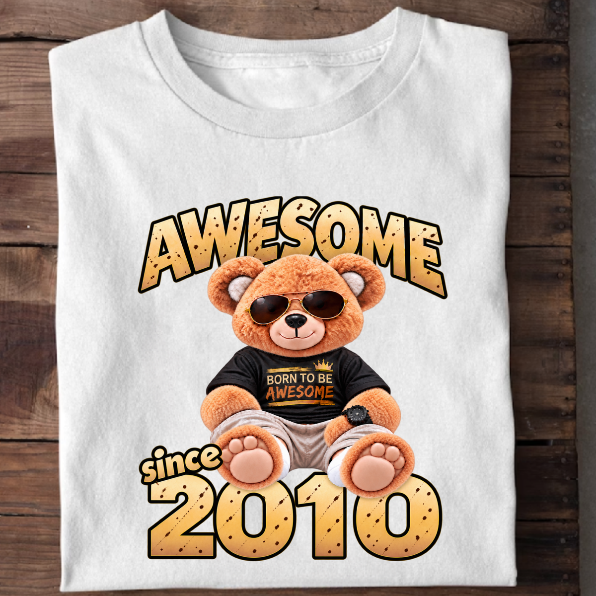 AWESOME SINCE 2010 CLASSIC T-SHIRT