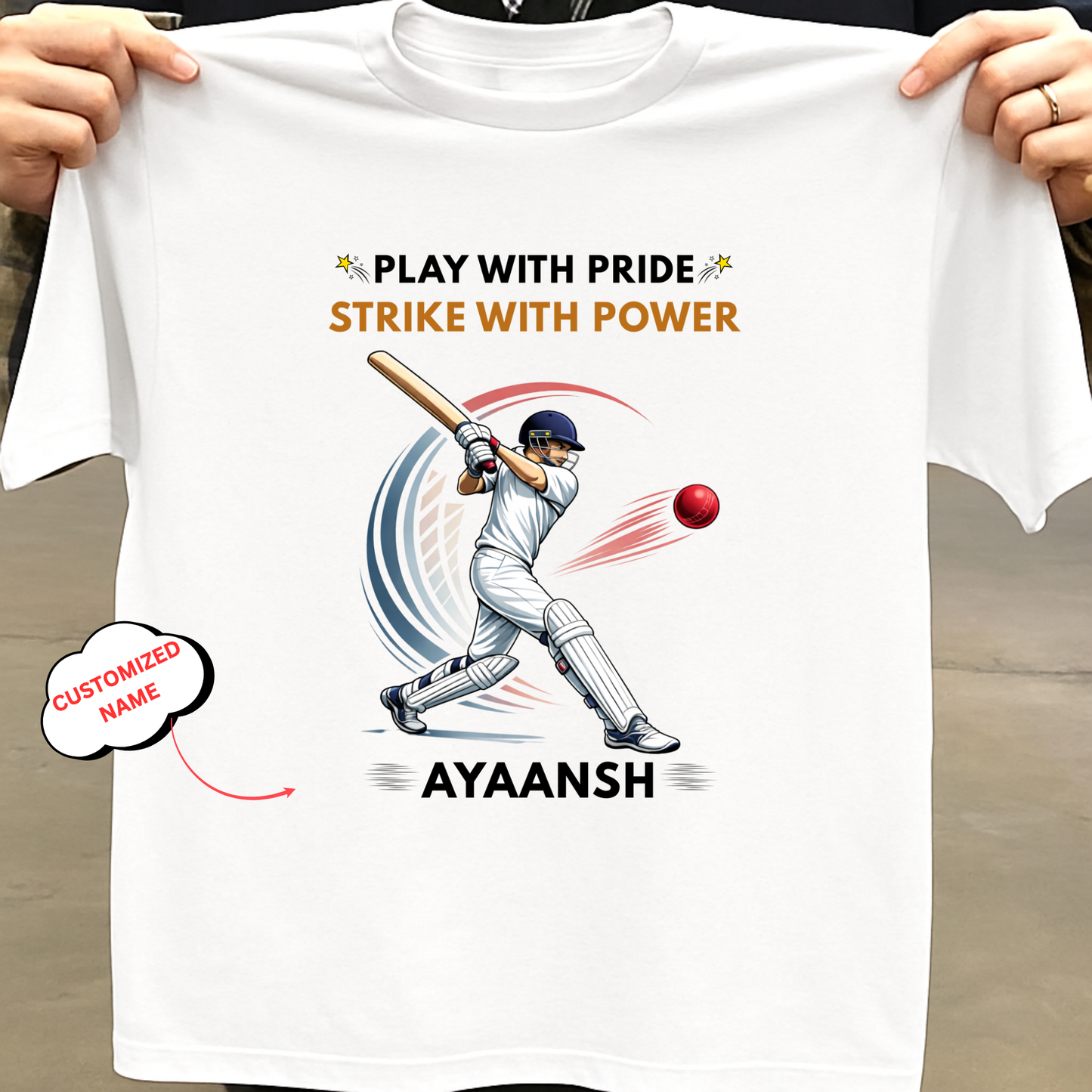CUSTOMIZATION-PLAY WITH PRIDE-CLASSIC T-SHIRT