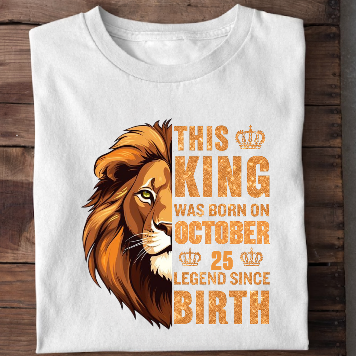 25TH OCTOBER KING CLASSIC T-SHIRT