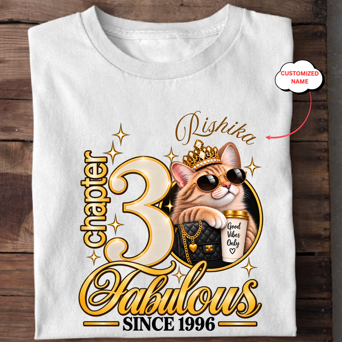 CUSTOMIZED-FABULOUS CHAPTER 30-WOMEN CLASSIC T-SHIRT
