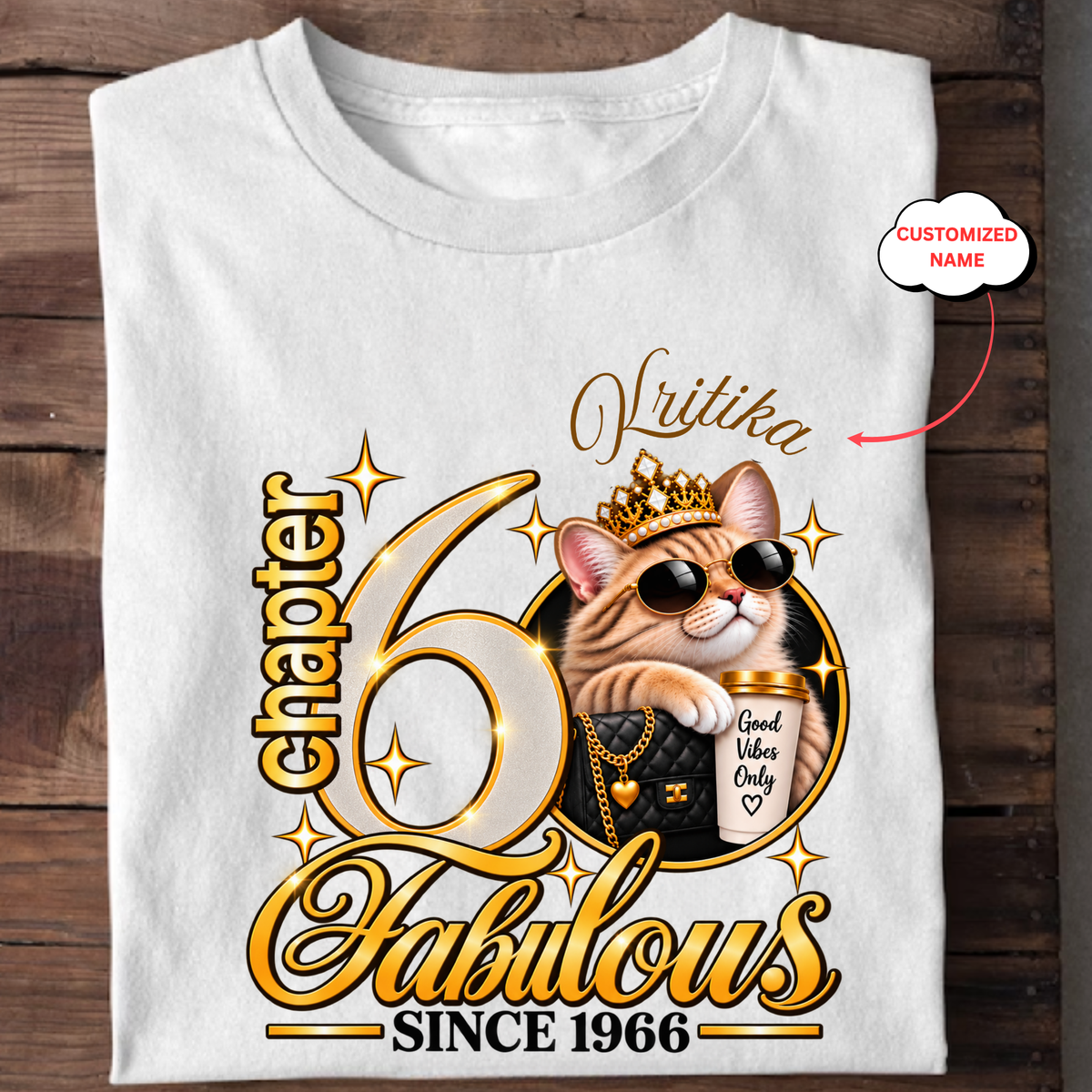 CUSTOMIZED-FABULOUS CHAPTER 60-WOMEN CLASSIC T-SHIRT