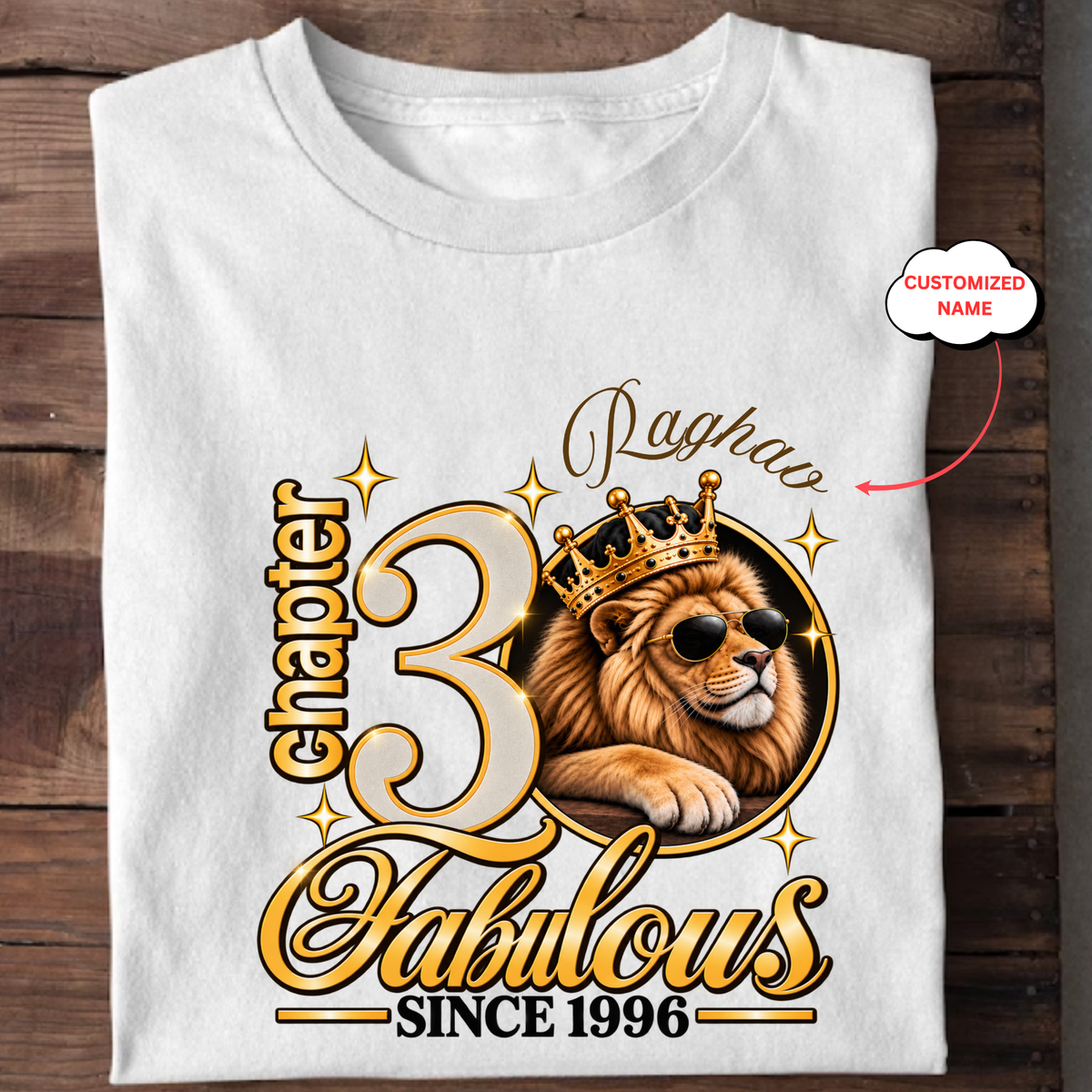 CUSTOMIZED-FABULOUS CHAPTER 30-MEN CLASSIC T-SHIRT