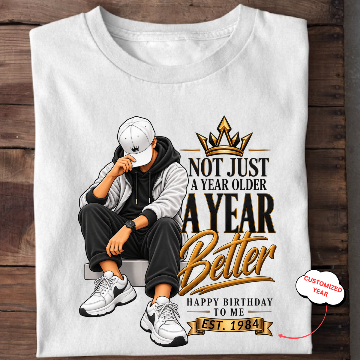 CUSTOMIZED-A BETTER YEAR CLASSIC T-SHIRT