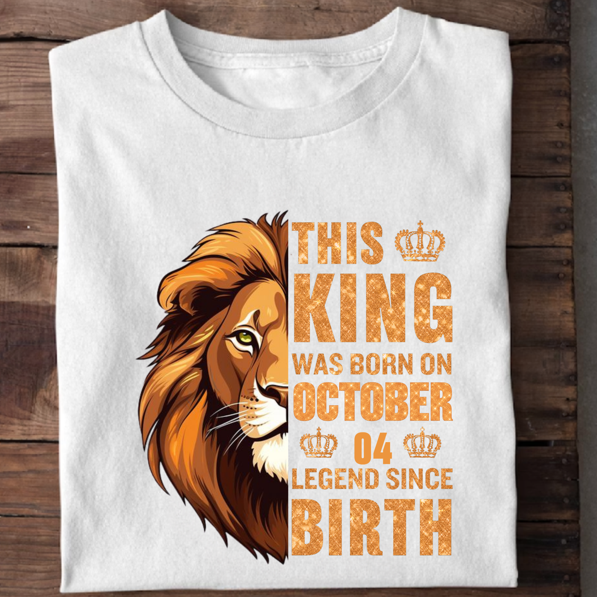 4TH OCTOBER KING CLASSIC T-SHIRT