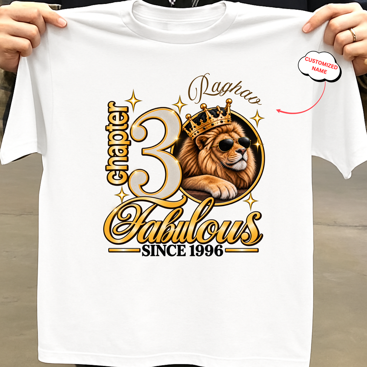 CUSTOMIZED-FABULOUS CHAPTER 30-MEN CLASSIC T-SHIRT
