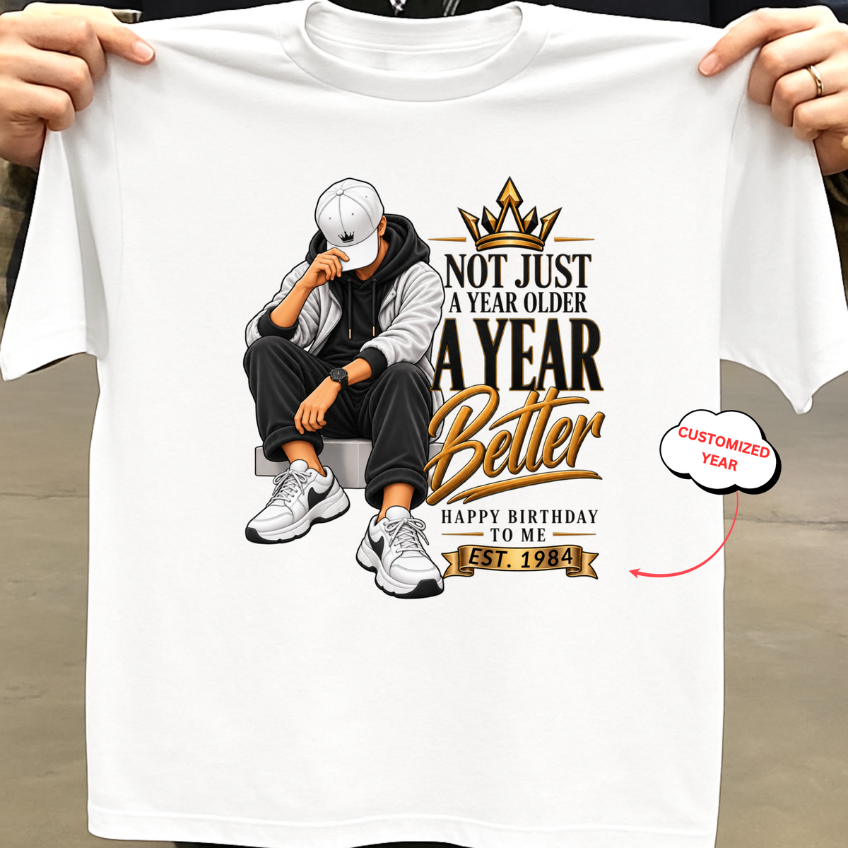 CUSTOMIZED-A BETTER YEAR CLASSIC T-SHIRT
