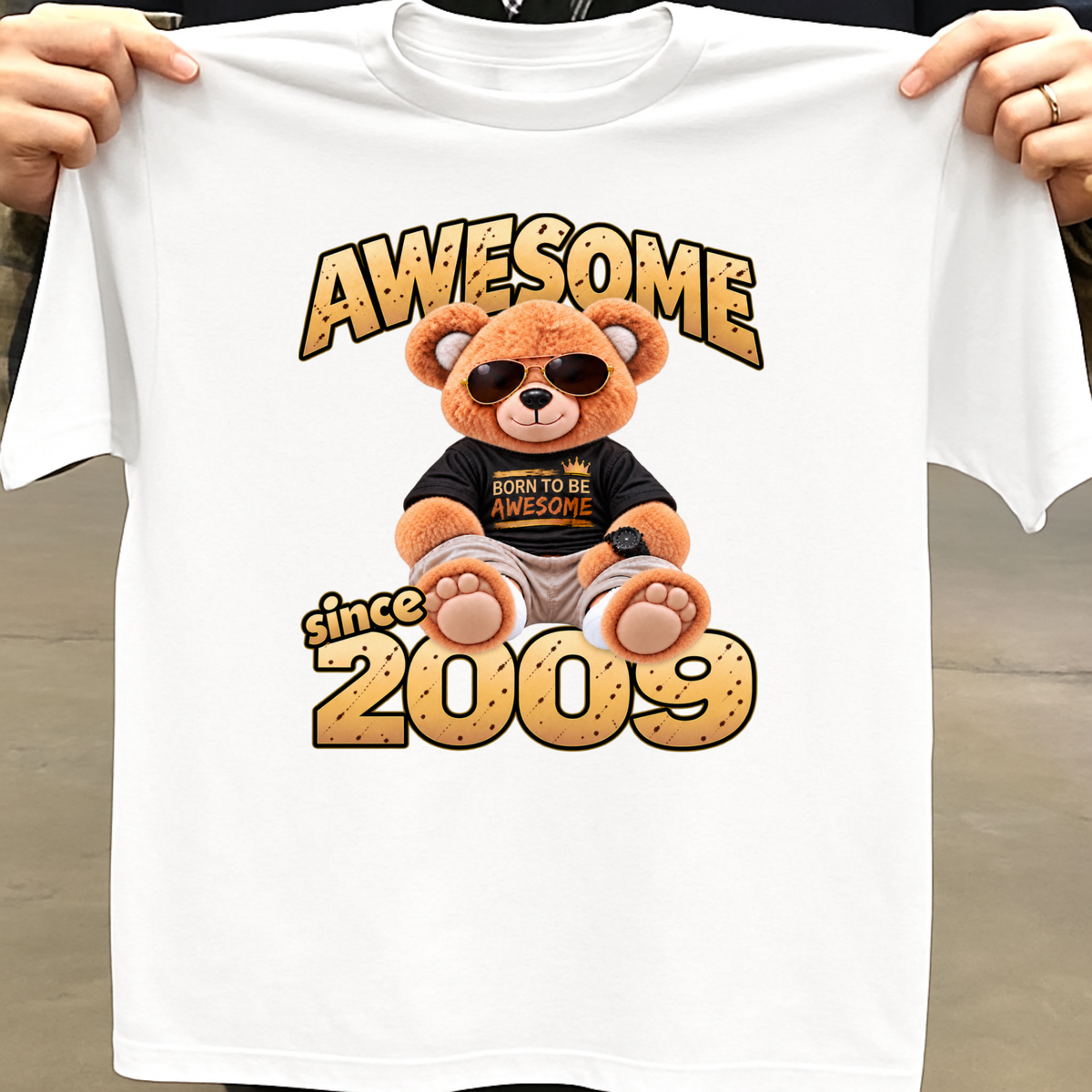 AWESOME SINCE 2009 CLASSIC T-SHIRT