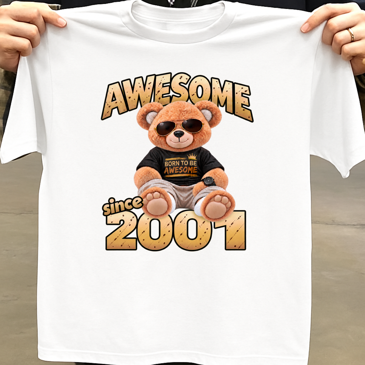 AWESOME SINCE 2001 CLASSIC T-SHIRT