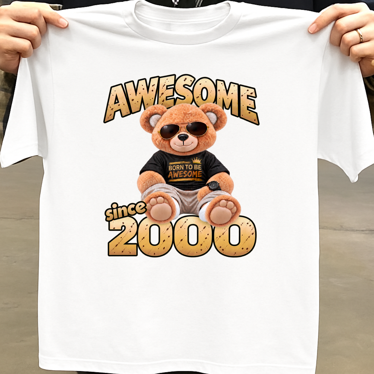 AWESOME SINCE 2000 CLASSIC T-SHIRT