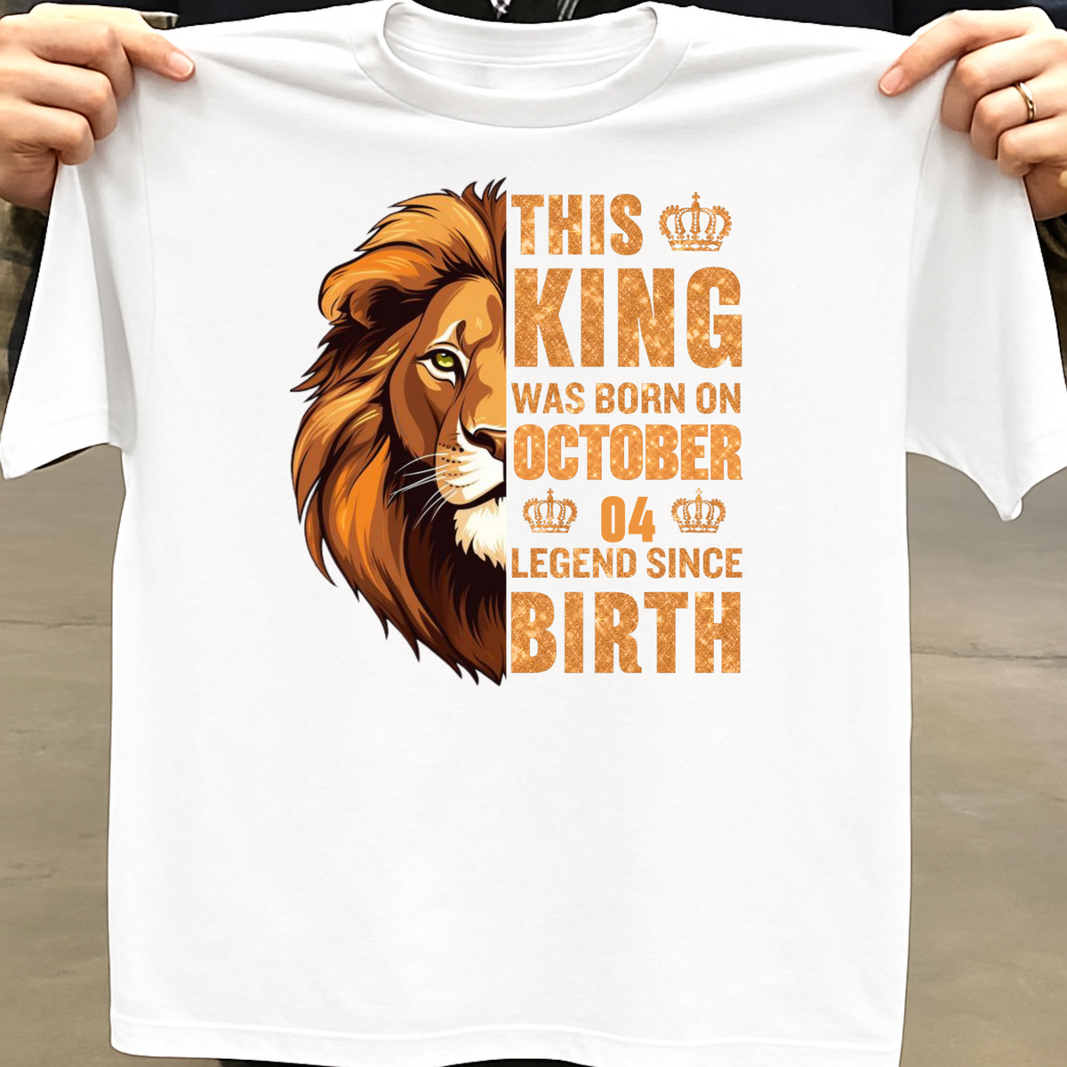 4TH OCTOBER KING CLASSIC T-SHIRT